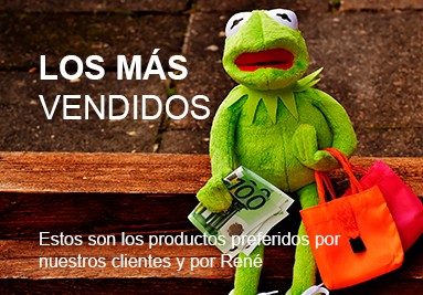 Productos más vendidos